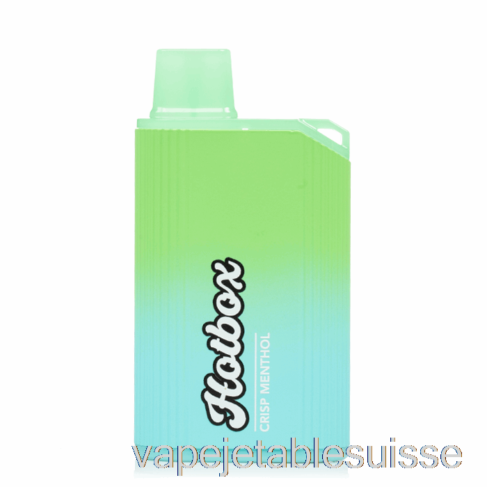 Vape Suisse Puff Marques Hotbox 7500 Jetable Croustillant Mentholé